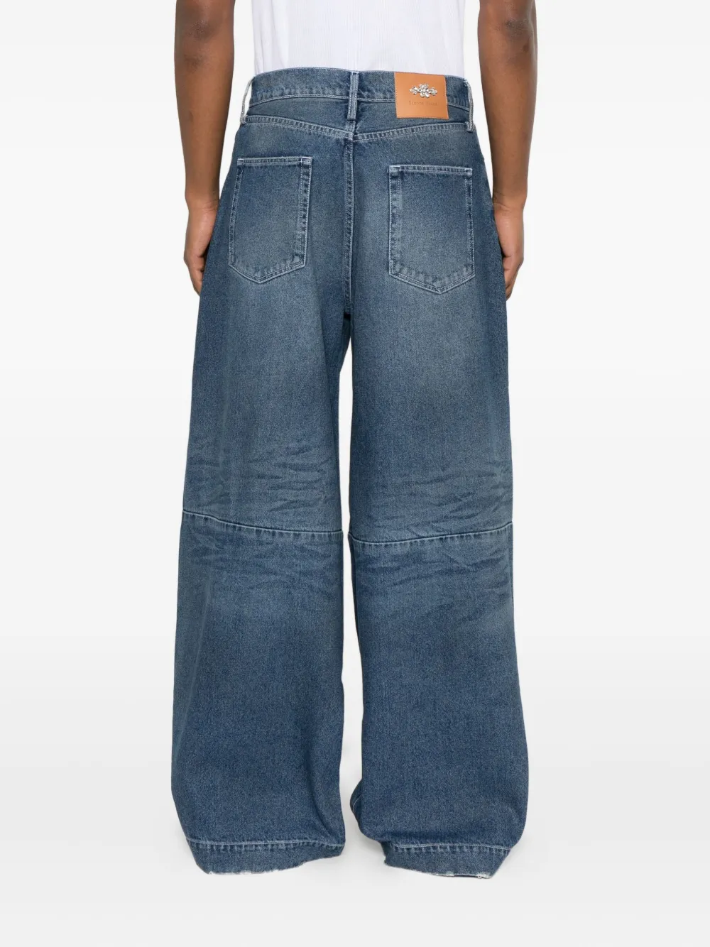 Simone Rocha Five-pockets Jeans In Blue