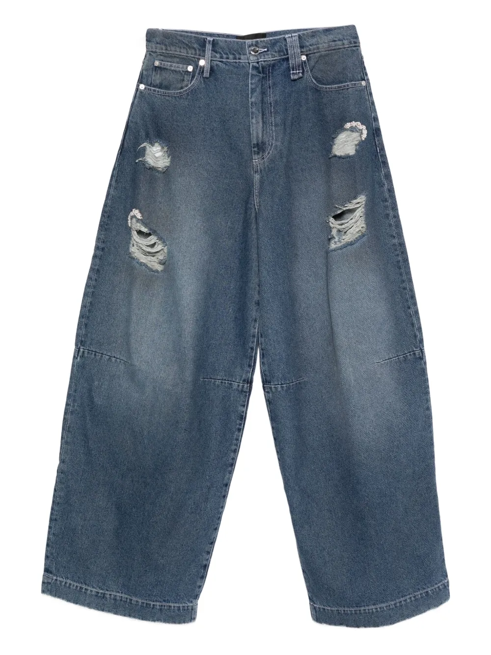 Simone Rocha five-pockets jeans | Blue | Image 1