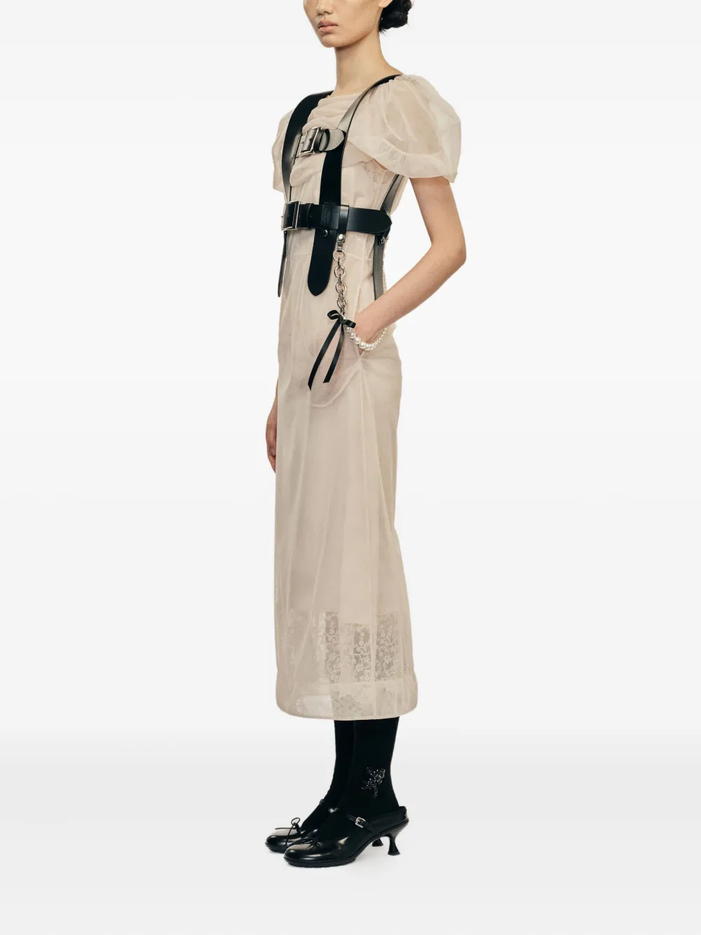 Simone Rocha vestido midi con cadena y hebilla | Vestidos de día | Image 2