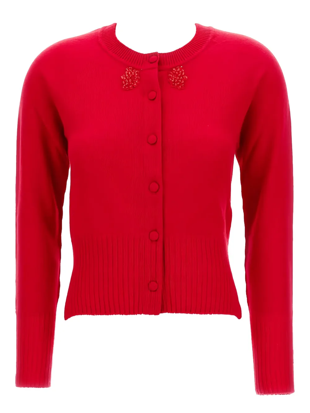 Simone Rocha embellished cardigan | Red | Image 1