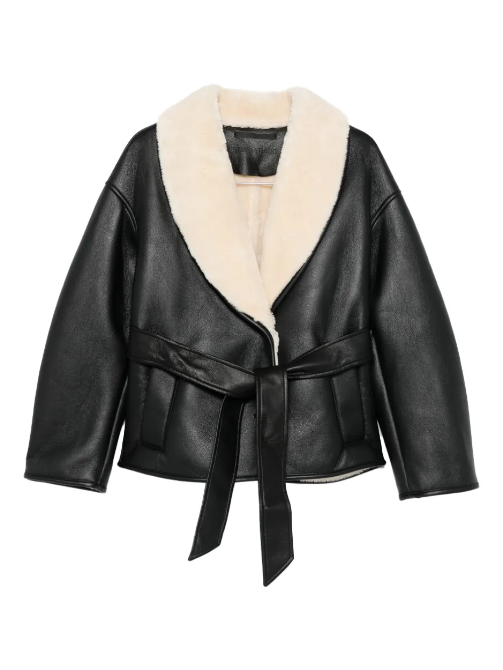 STAND STUDIO abrigo con motivo abstracto | blanco | Image 1