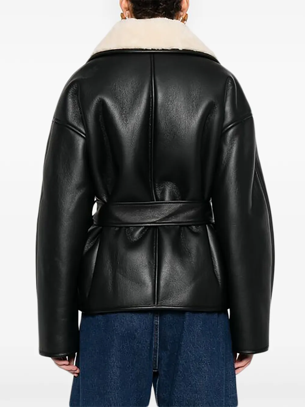 STAND STUDIO Jas met abstract patroon Wit