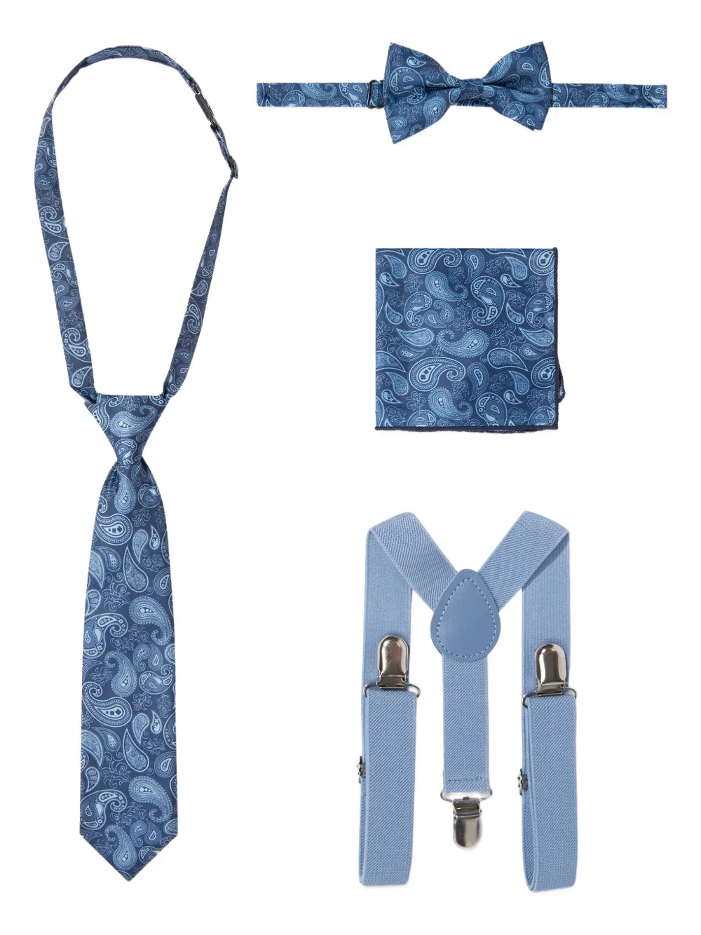 Suitlab Boys 7 Piece Suit Set In Blue