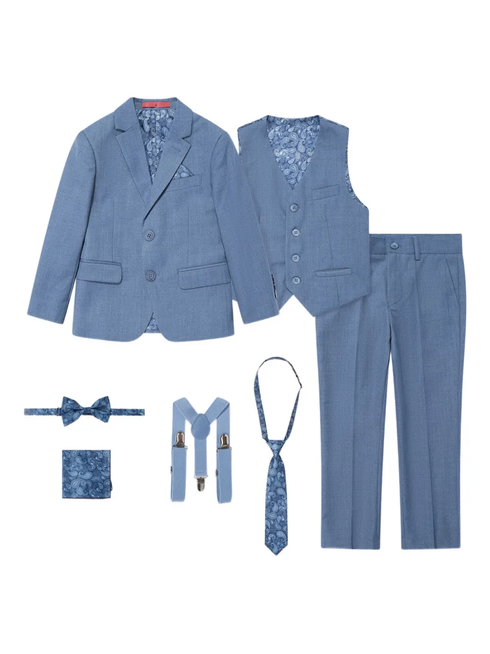 SUITLAB KIDS seven-piece suit set | Blue | Image 1