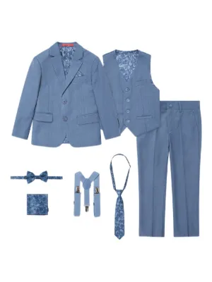 SUITLAB KIDS セブンピース スーツ セット | グレー | FARFETCH JP