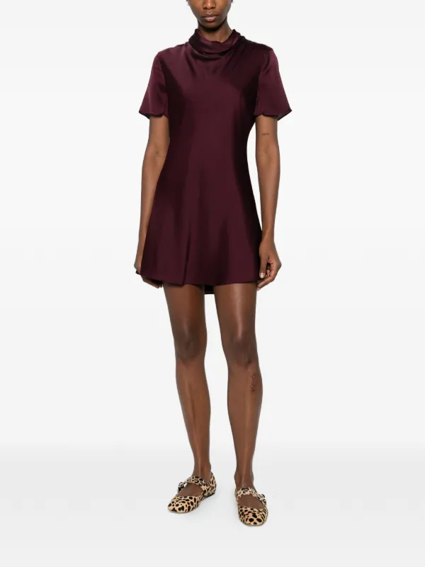 staud mini dress Women's Esther Dress, Taupe  Bluefly STAUD Callie gathered cotton-blend poplin