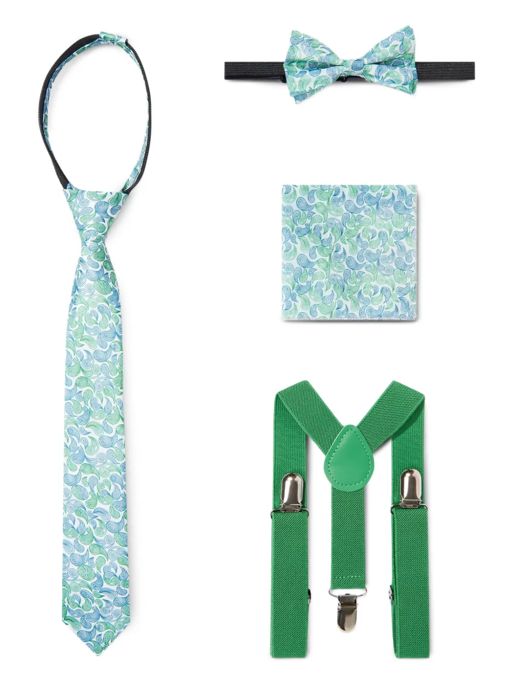  Suitlab Kids Seven-piece Suit Set - Green 