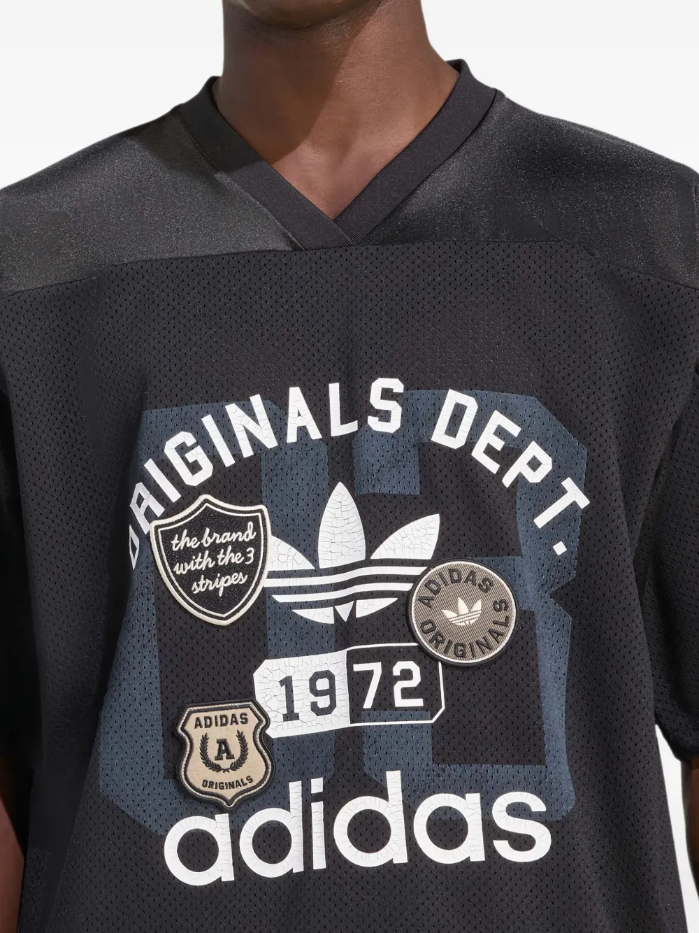 Adidas Original Essentials Perforated T-shirt Black FARFETCH PH