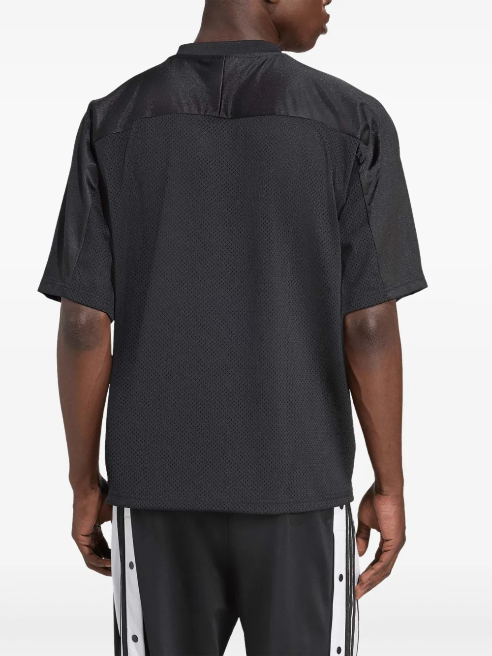 adidas Original Essentials geperforeerd T-shirt Zwart