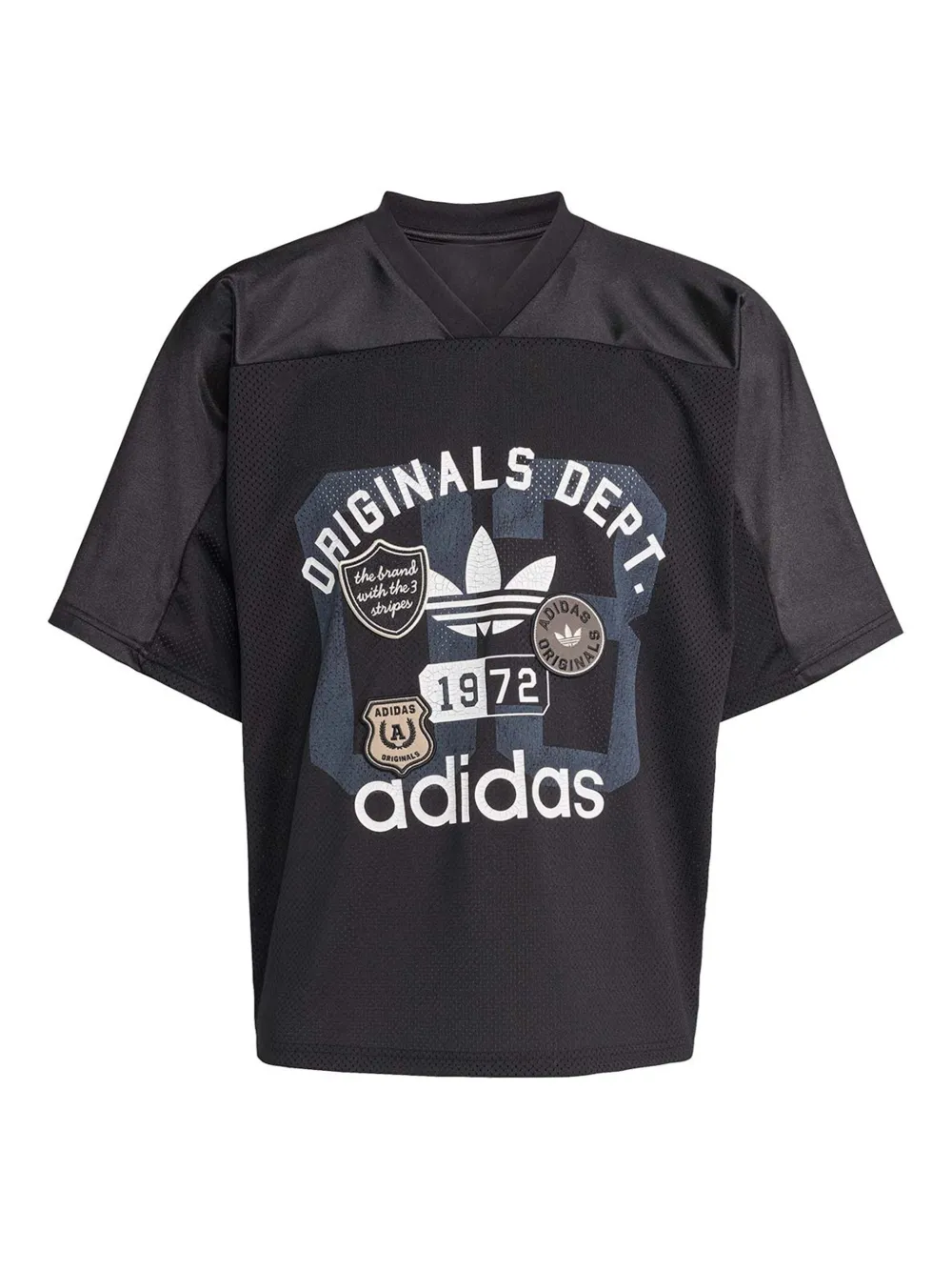 adidas Original Essentials perforated T-shirt | Black | Image 1