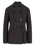 Giorgio Armani double-breasted button jacket - Brown