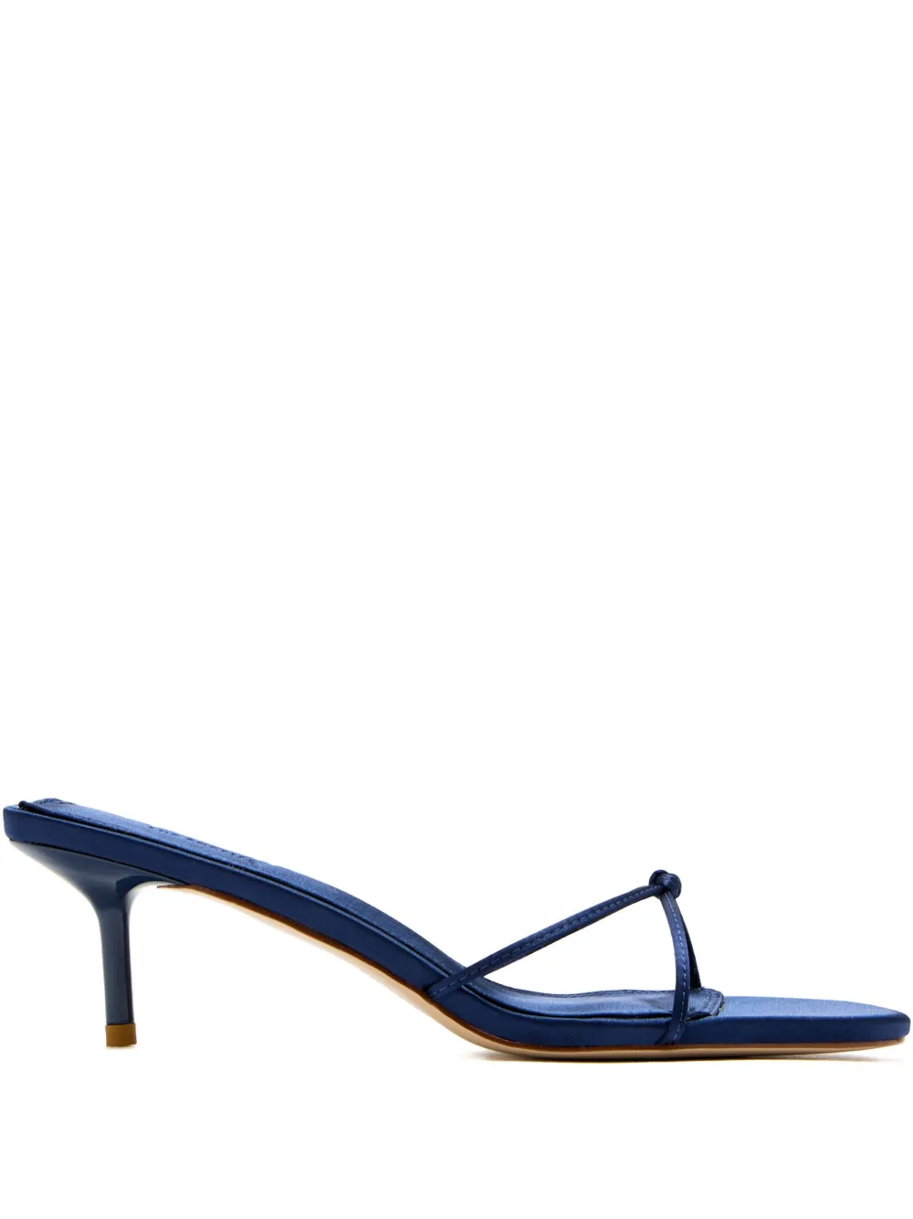 Femme La 55mm Maeve knotted satin sandals Blue