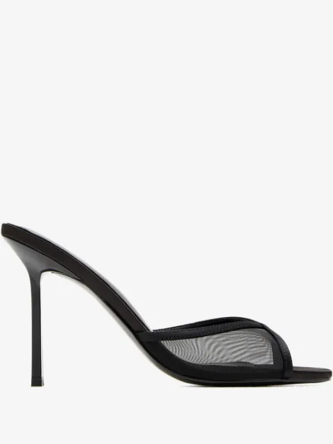 Femme La 100mm Iman mesh-panel stiletto sandals