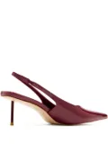 Femme La 55mm G55 slingback pointed-toe pumps - Red