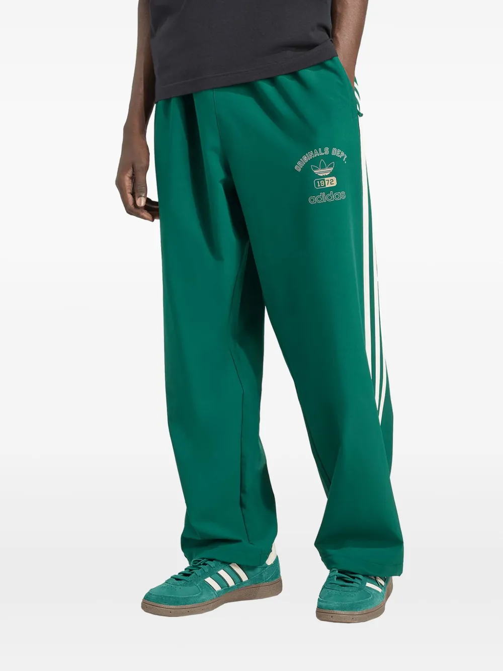 Adidas Trainingsbroek met 3-Stripes logo - Groen
