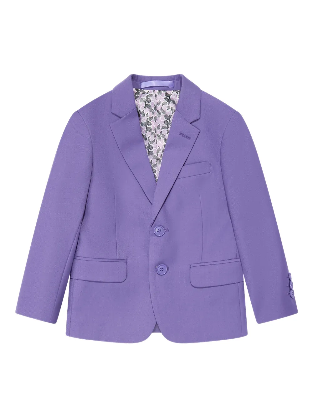 Suitlab Single-breasted Three-piece Suit In Purple
