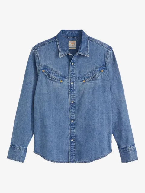 Levi's camisa vaquera con detalle de bolsillo