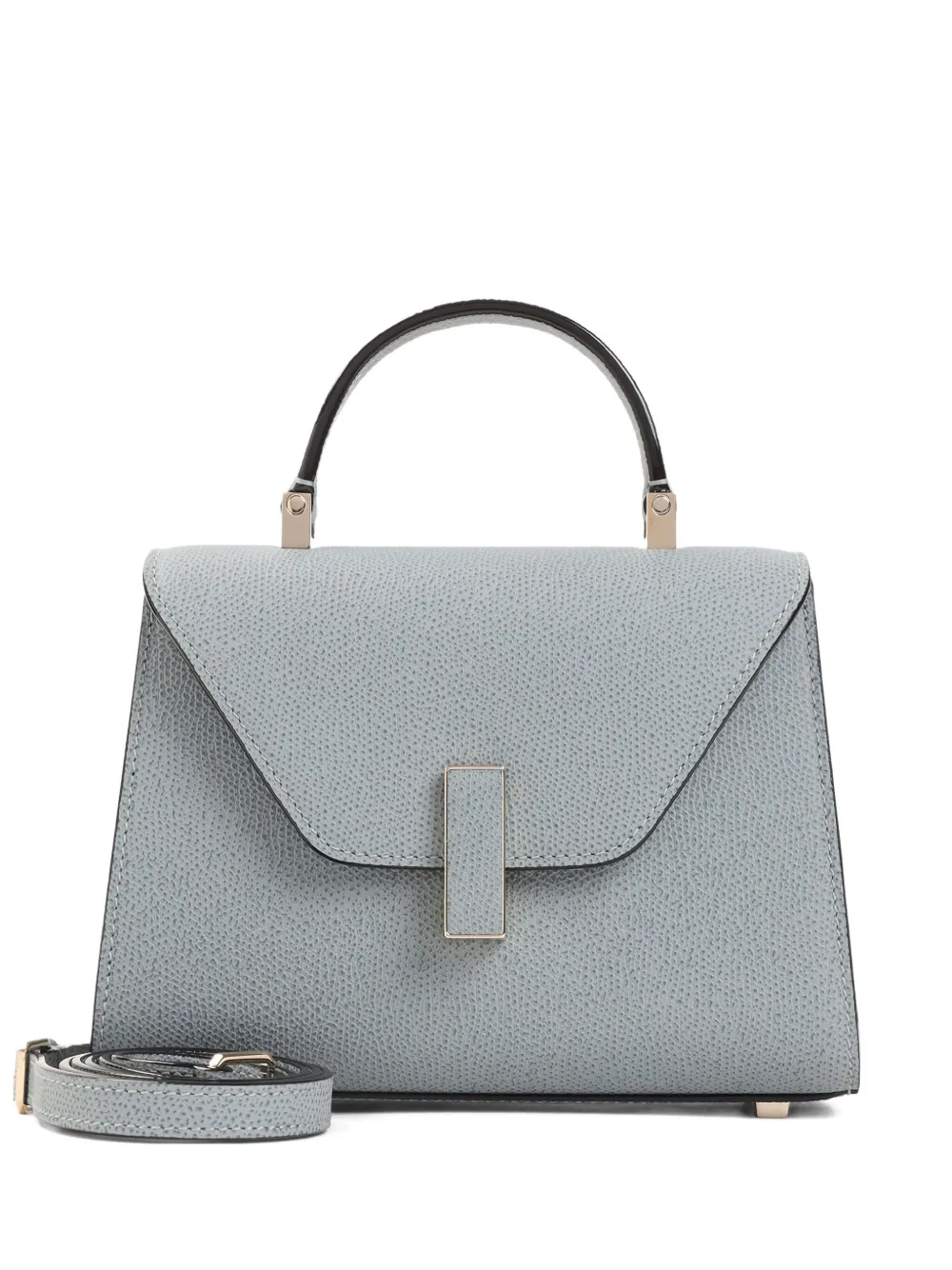 Iside leather top-handle mini bag