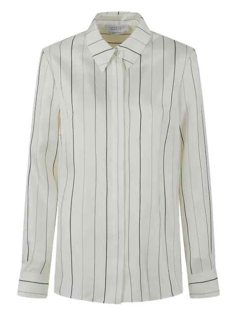 Gabriela Hearst camisa de seda Henri