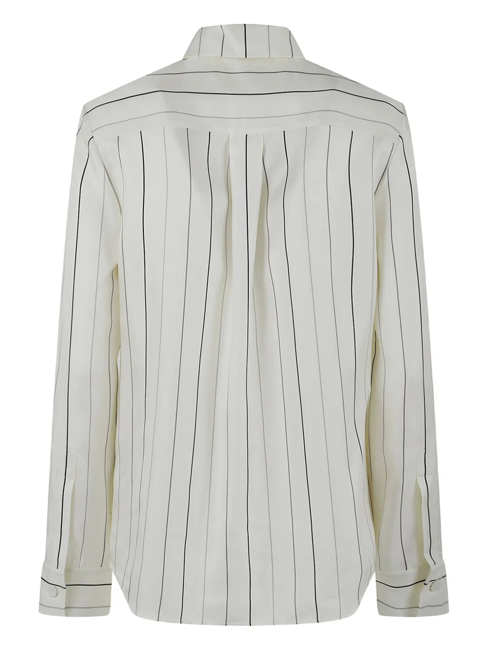 Gabriela Hearst Henri striped silk shirt - Wit