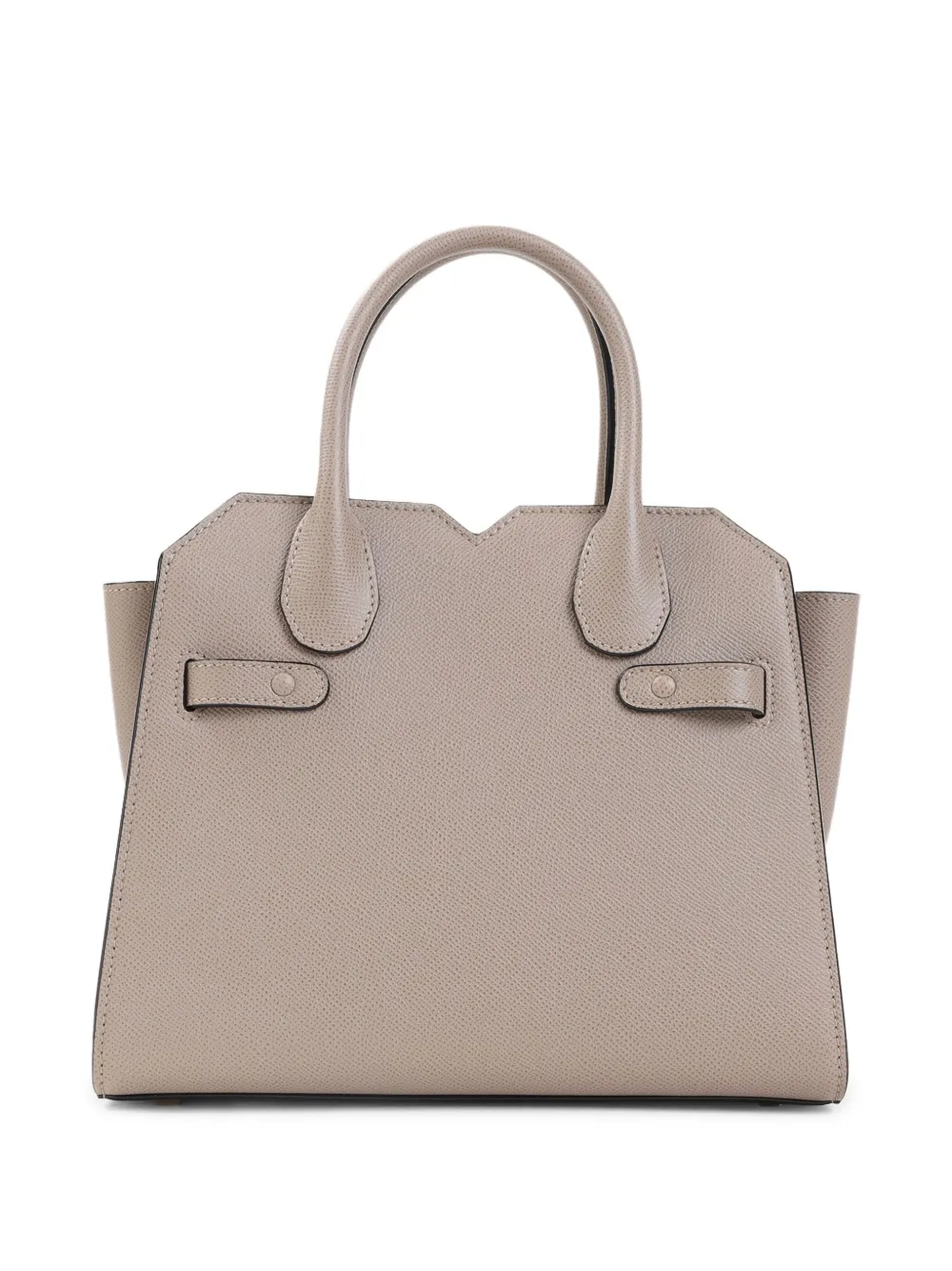 Valextra Sahara leren tas met strikdetail Beige