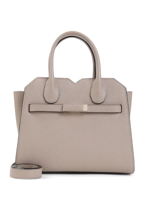 Valextra Sahara bow-detail leather bag