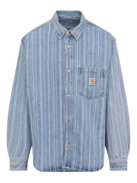 Carhartt WIP Rylan striped denim shirt