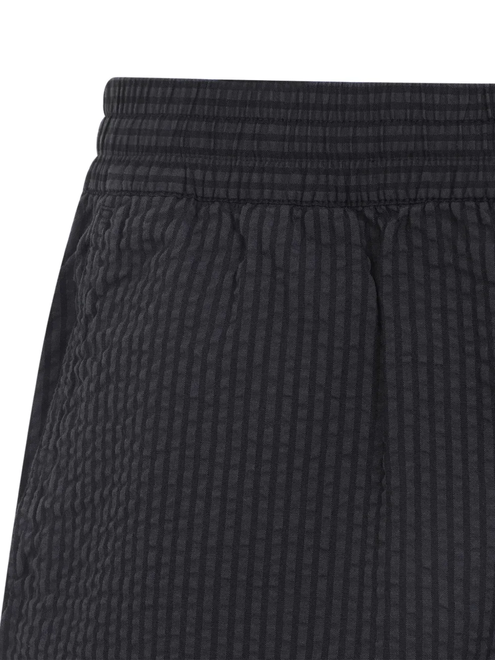 Carhartt WIP Shorts met elastische taille en textuur Zwart