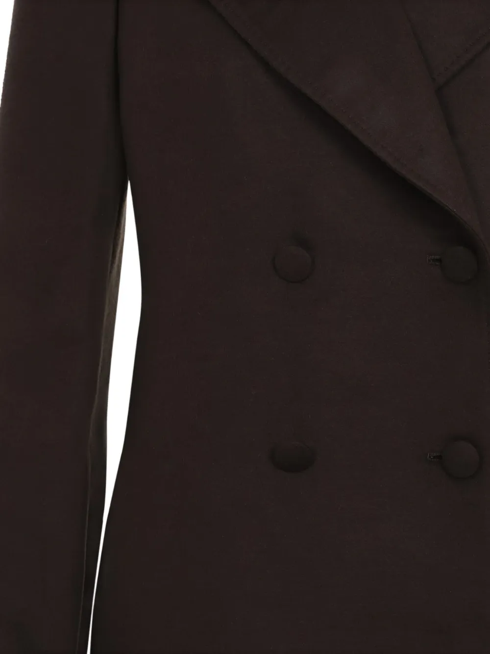 Gabriela Hearst Houstt Leather Long Coat In Brown
