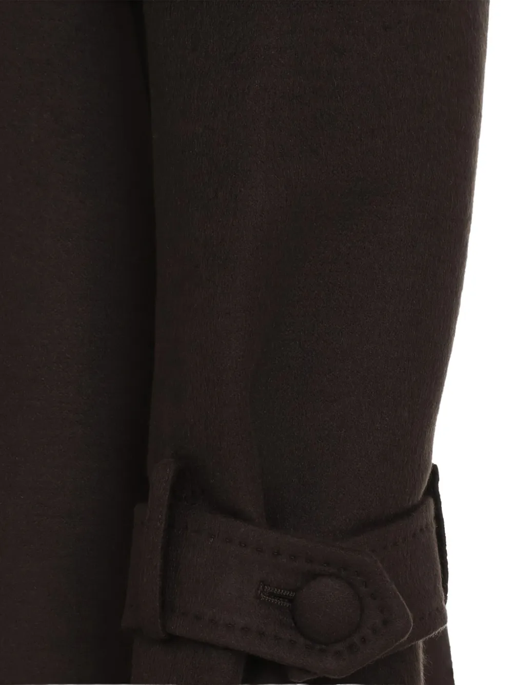 Gabriela Hearst Houstt Leather Long Coat In Brown