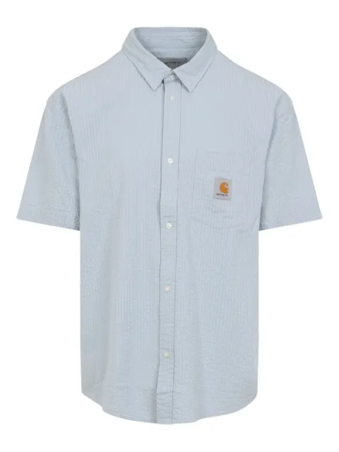 Carhartt WIP Toland seersucker shirt