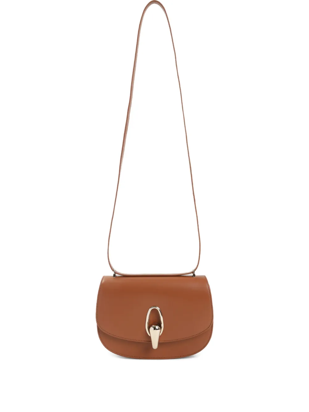 Giorgio Armani half-moon shoulder bag Bruin