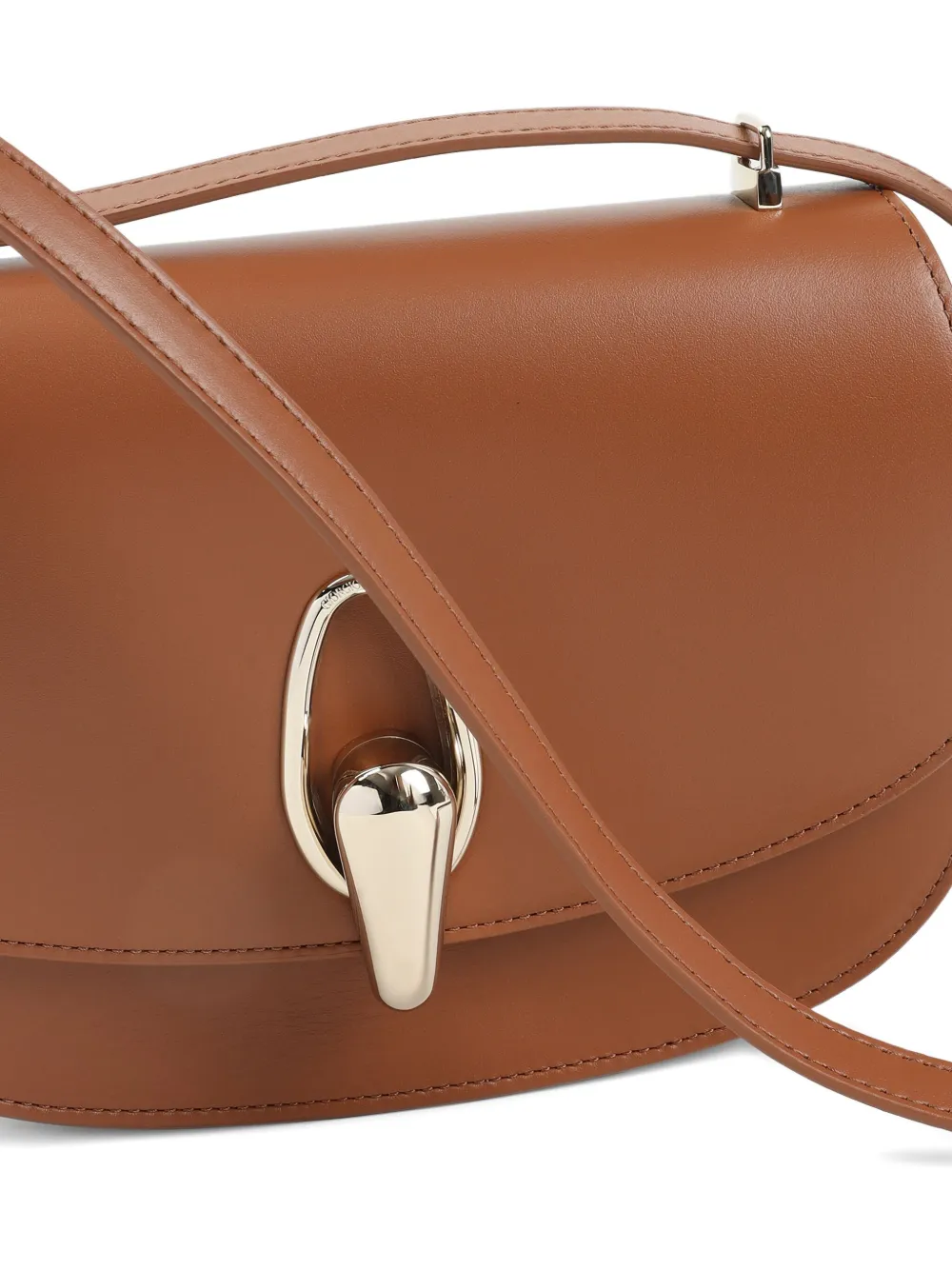 Giorgio Armani half-moon shoulder bag Bruin