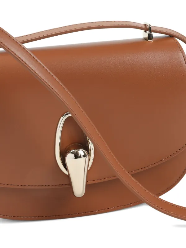 Giorgio Armani ハーフムーン ショルダーバッグ | ブラウン | FARFETCH JP
