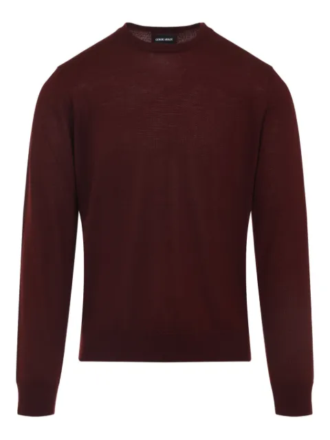 Giorgio Armani crew-neck wool sweater