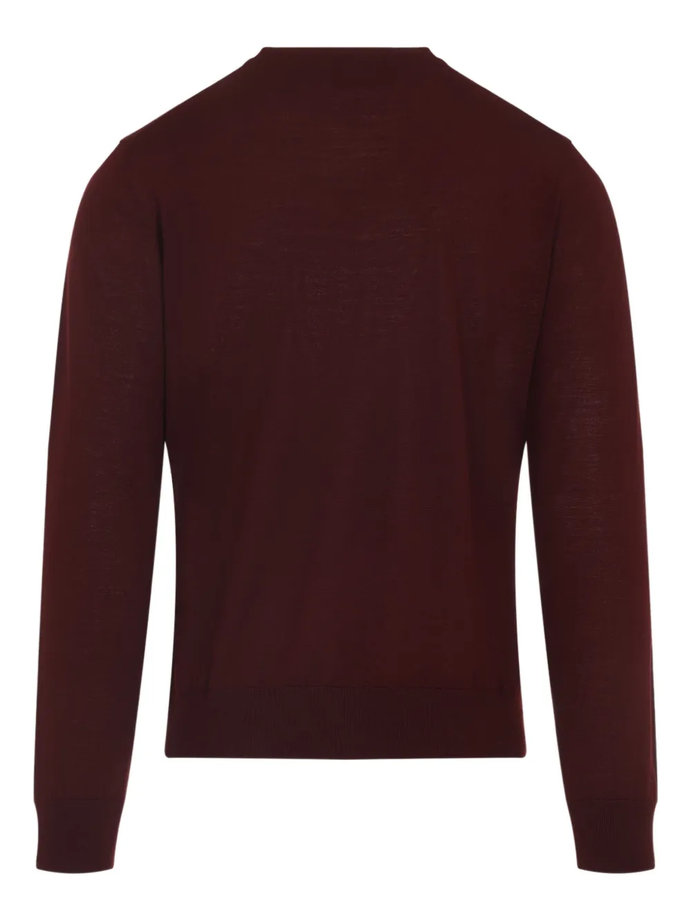 Giorgio Armani Wollen trui met ronde hals Rood