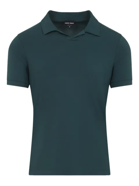 Giorgio Armani playera tipo polo manga corta