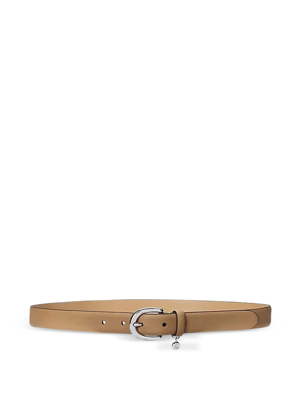 Lauren Ralph Lauren leather buckle-detail belt Bruin
