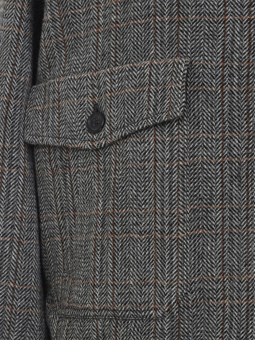 Miu checked shearling-collar bomber jacket Grijs