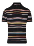 Paul Smith striped polo shirt - Black