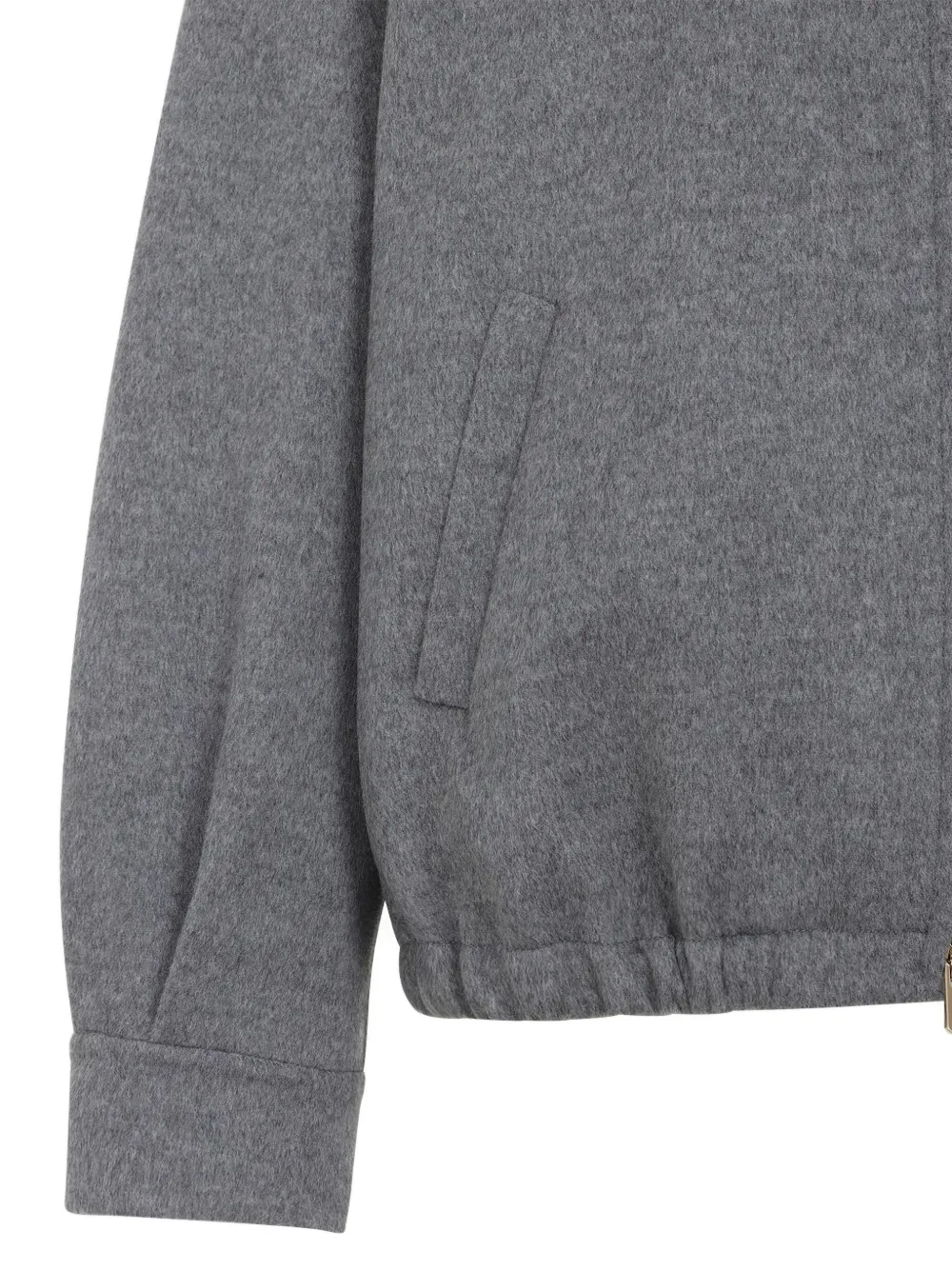 Miu Jack met geborduurd logo Grijs