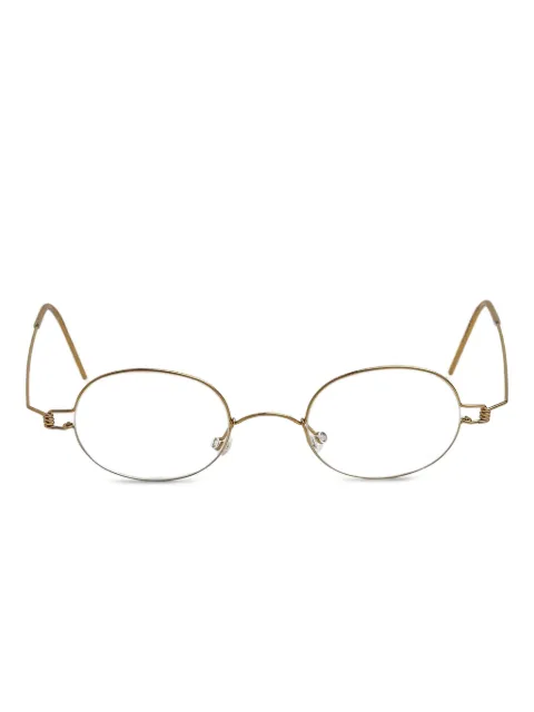 Lindberg 타원형 프레임 안경