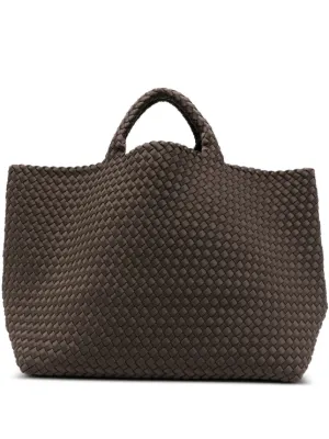 NAGHEDI Bolsa Tote St Barths Grande | Marrom | FARFETCH BR