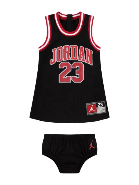 Jordan Kids jersey-design dress (set of two)