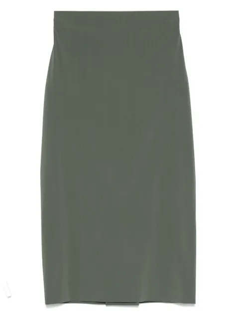 Alberta Ferretti ribbed-knit skirt