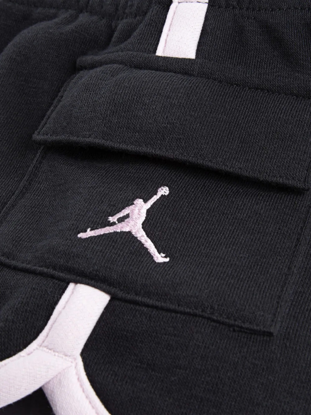 Jordan Kids Jumpman shorts set met logoprint Zwart