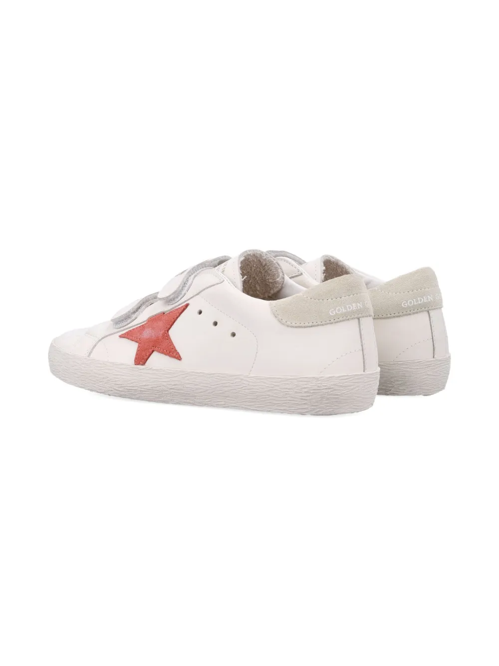 Golden Goose Kids Sneakers verfraaid met sterren Wit
