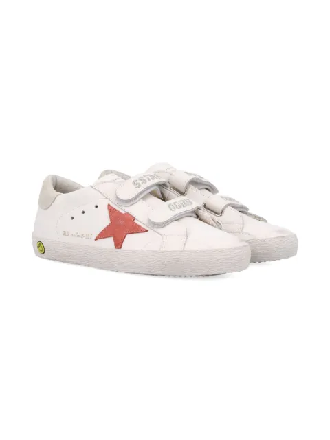 Golden Goose Kids star-embellished trainers