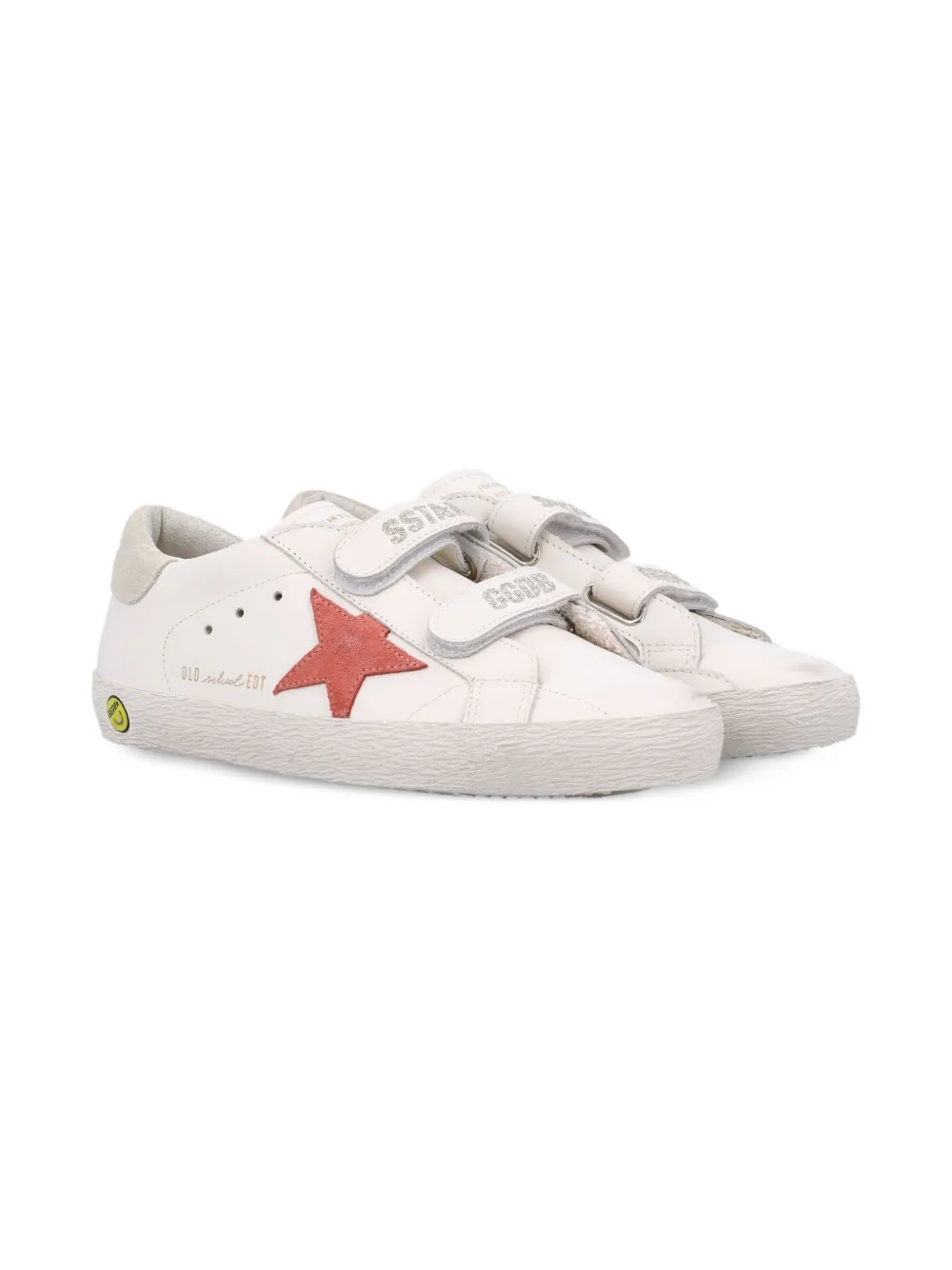 Golden Goose Kids star-embellished trainers White