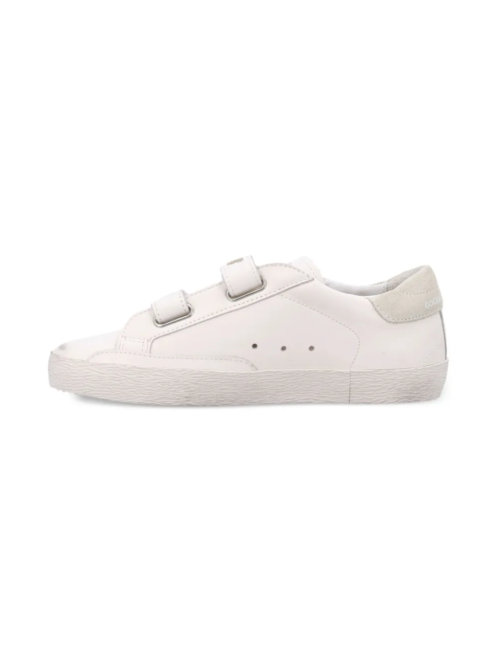 Golden Goose Kids star-embellished trainers White
